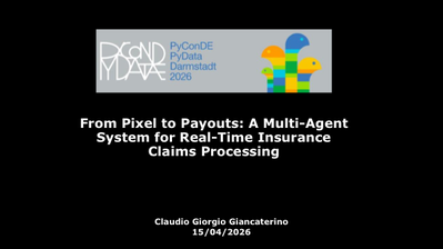 First page of Slides