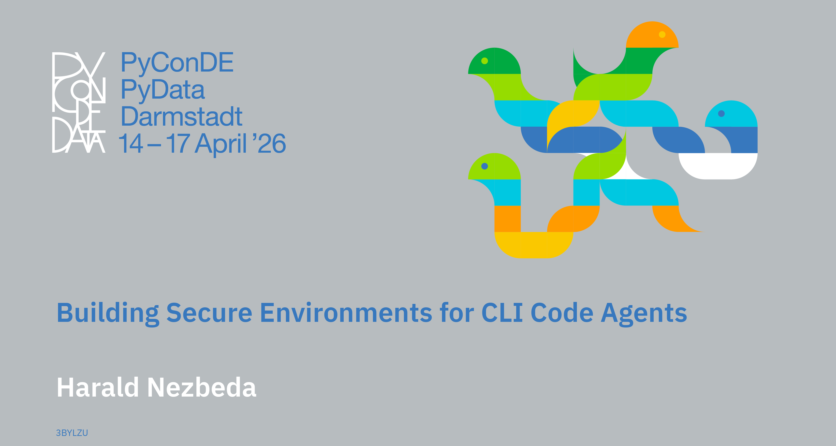 Social card for talk: Building Secure Environments for CLI Code Agents
