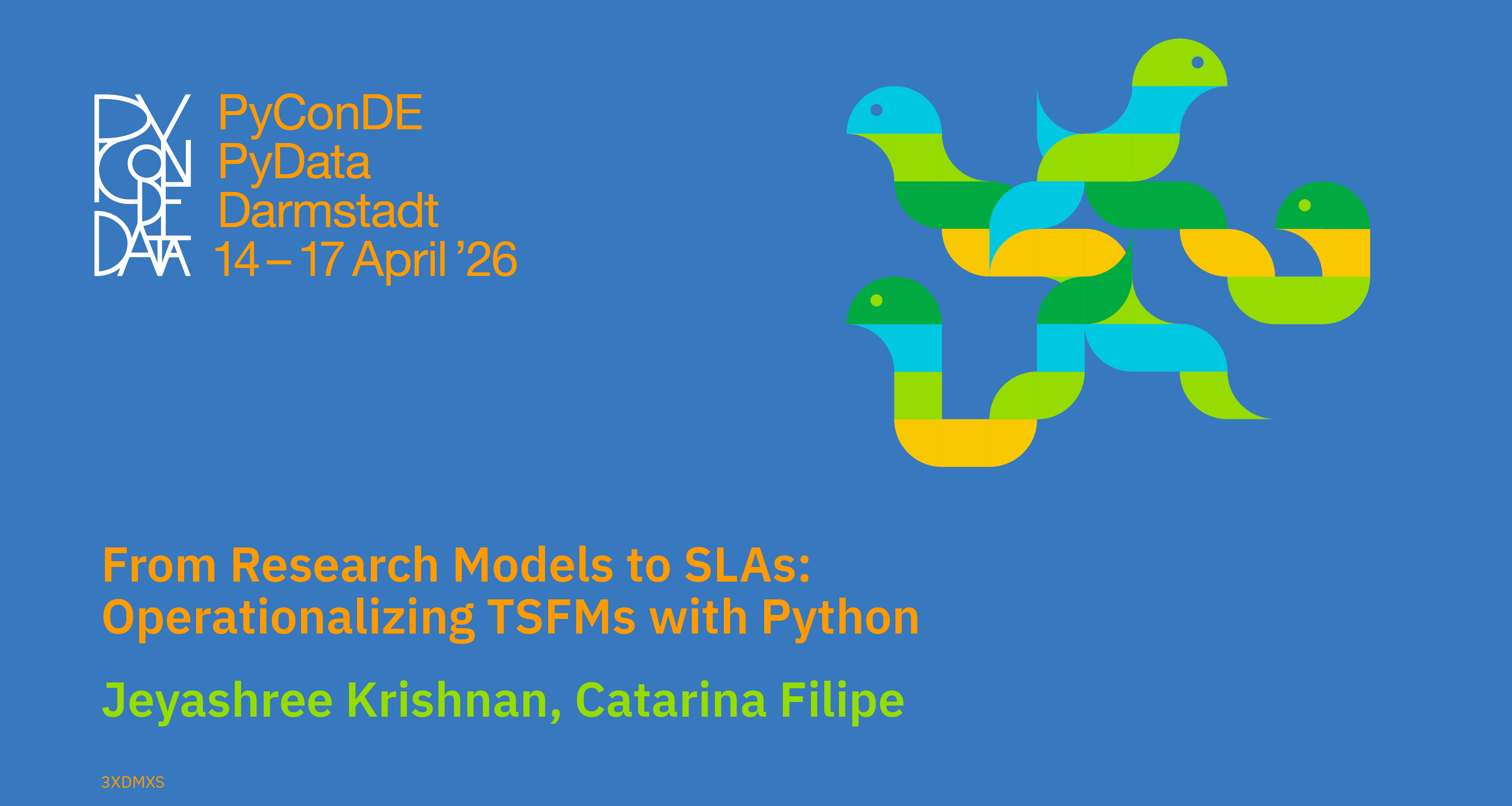 Social card for talk: From Research Models to SLAs: Operationalizing TSFMs with Python
