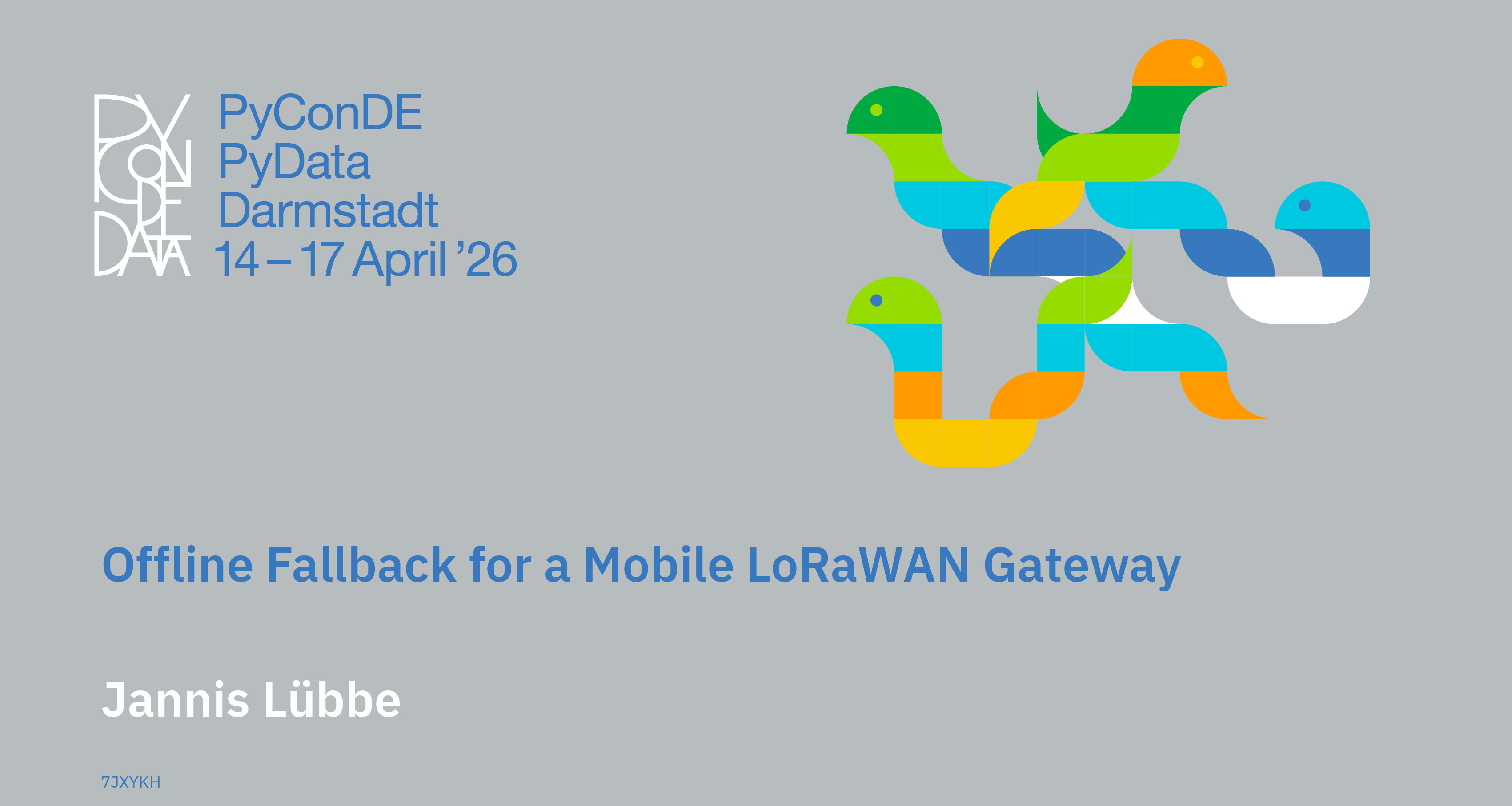 Social card for talk: Offline Fallback for a Mobile LoRaWAN Gateway