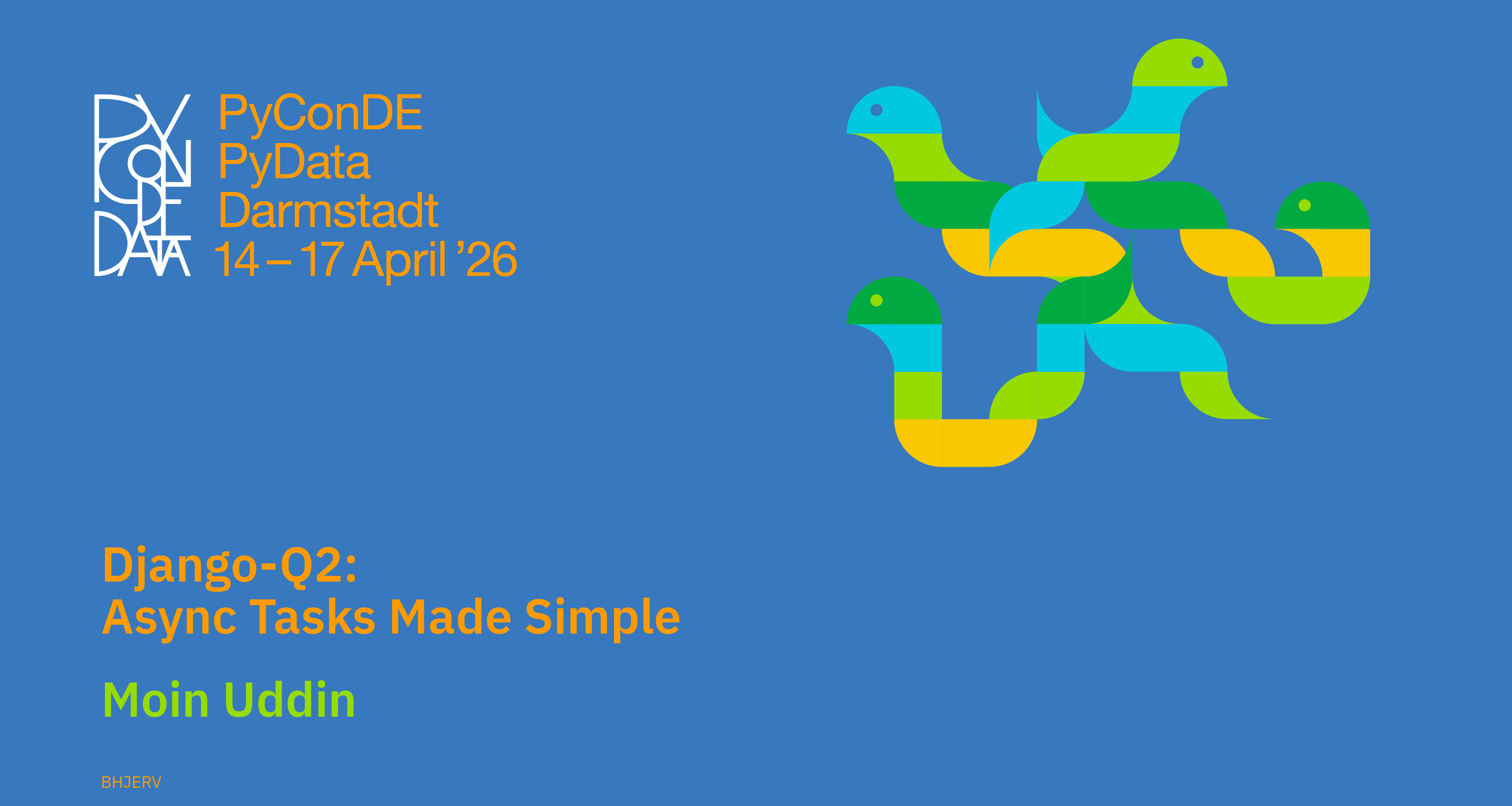 Social card for talk: Django-Q2: Async Tasks Made Simple
