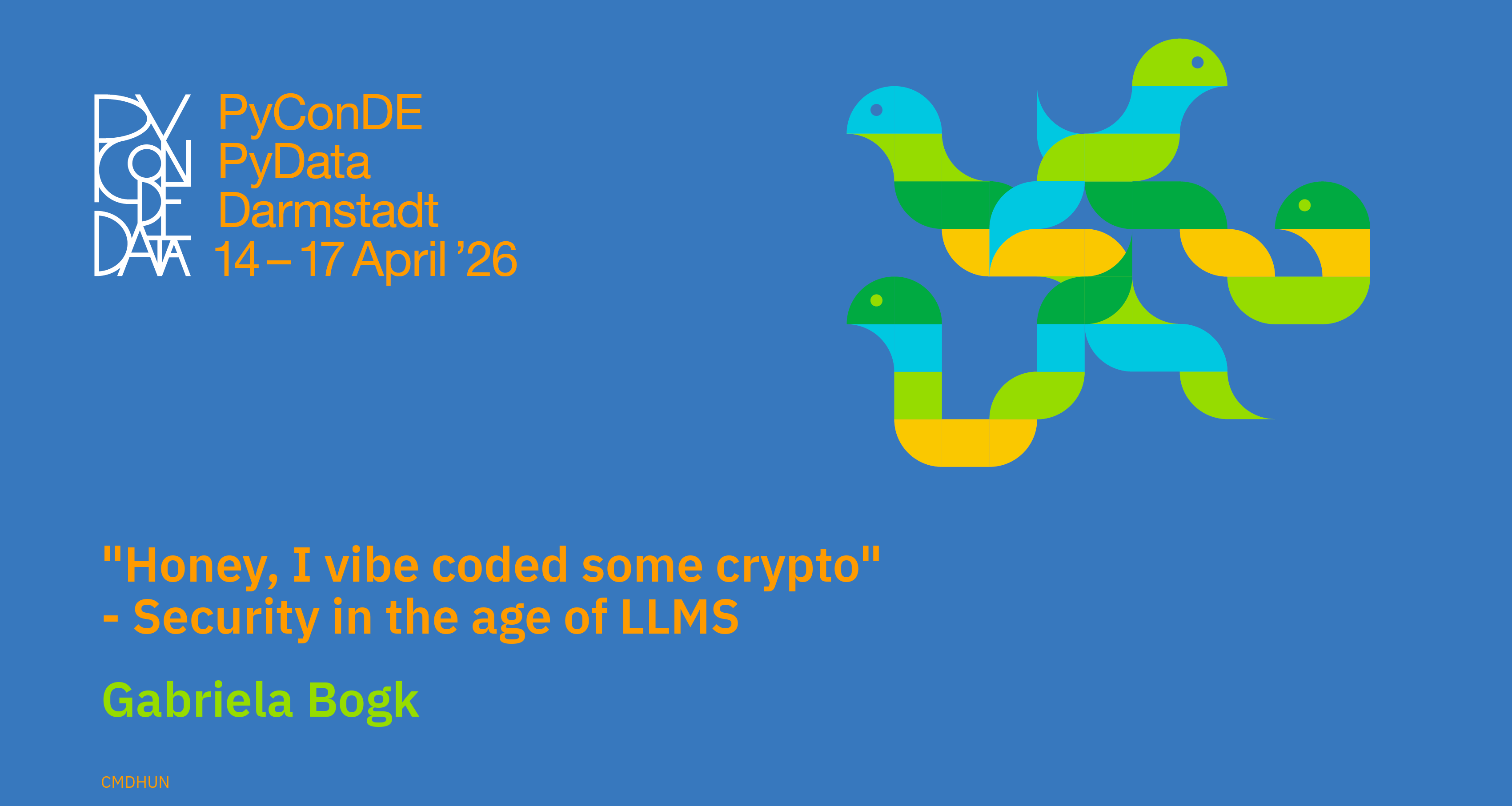 Social card for talk: "Honey, I vibe coded some crypto" - Security in the age of LLMS