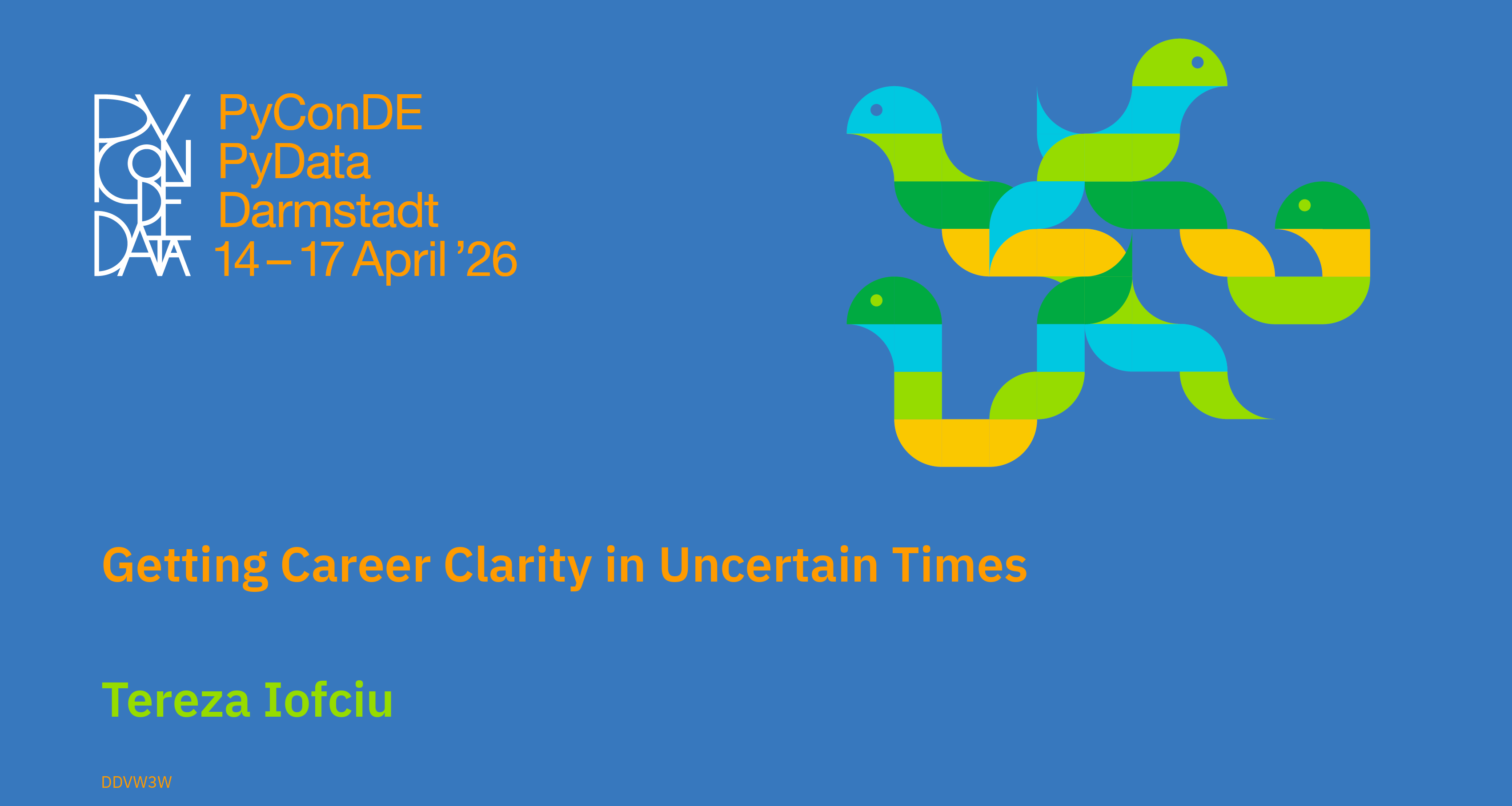 Social card for talk: Getting Career Clarity in Uncertain Times