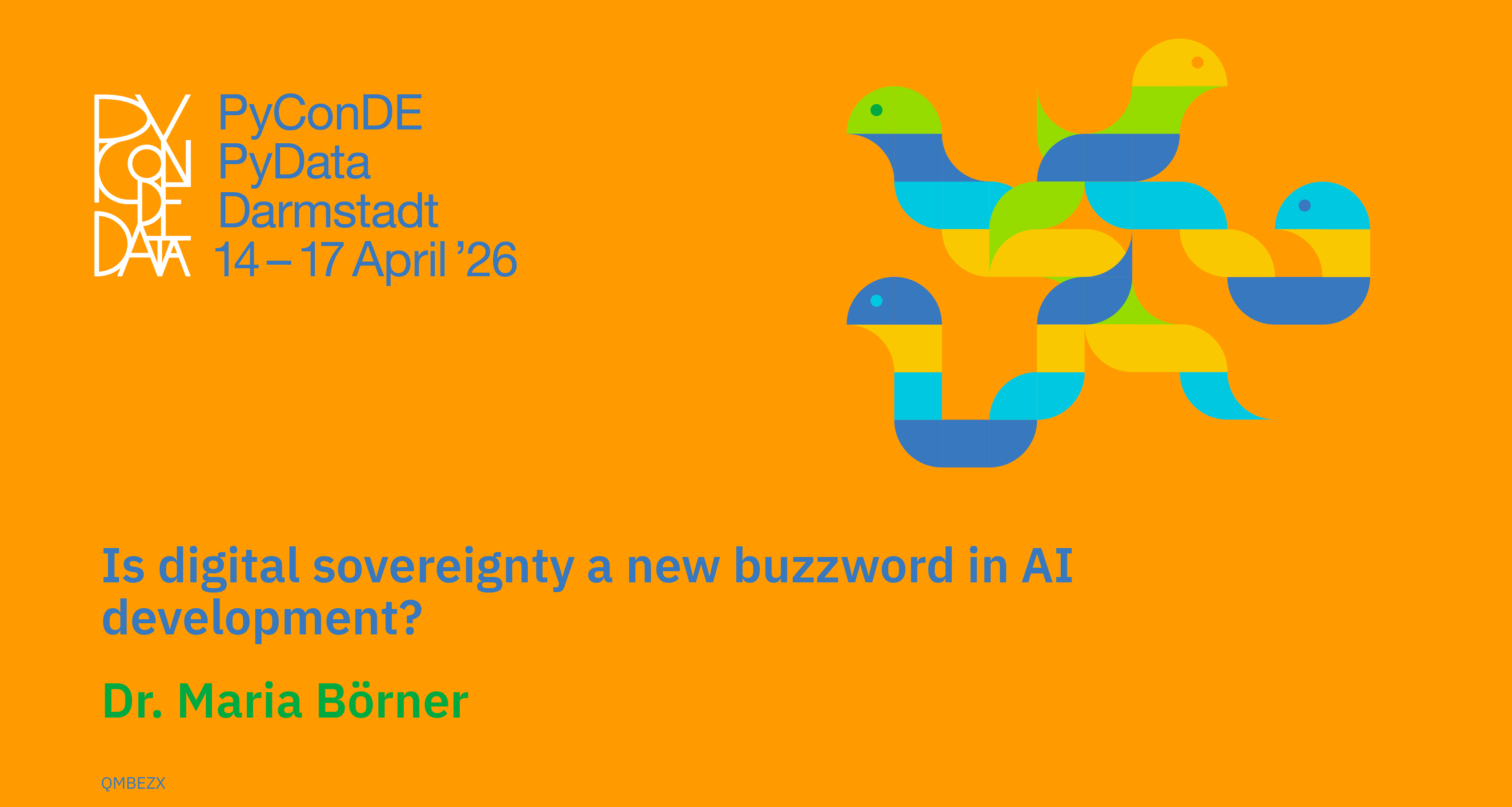 Social card for talk: Is digital sovereignty a new buzzword in AI development?