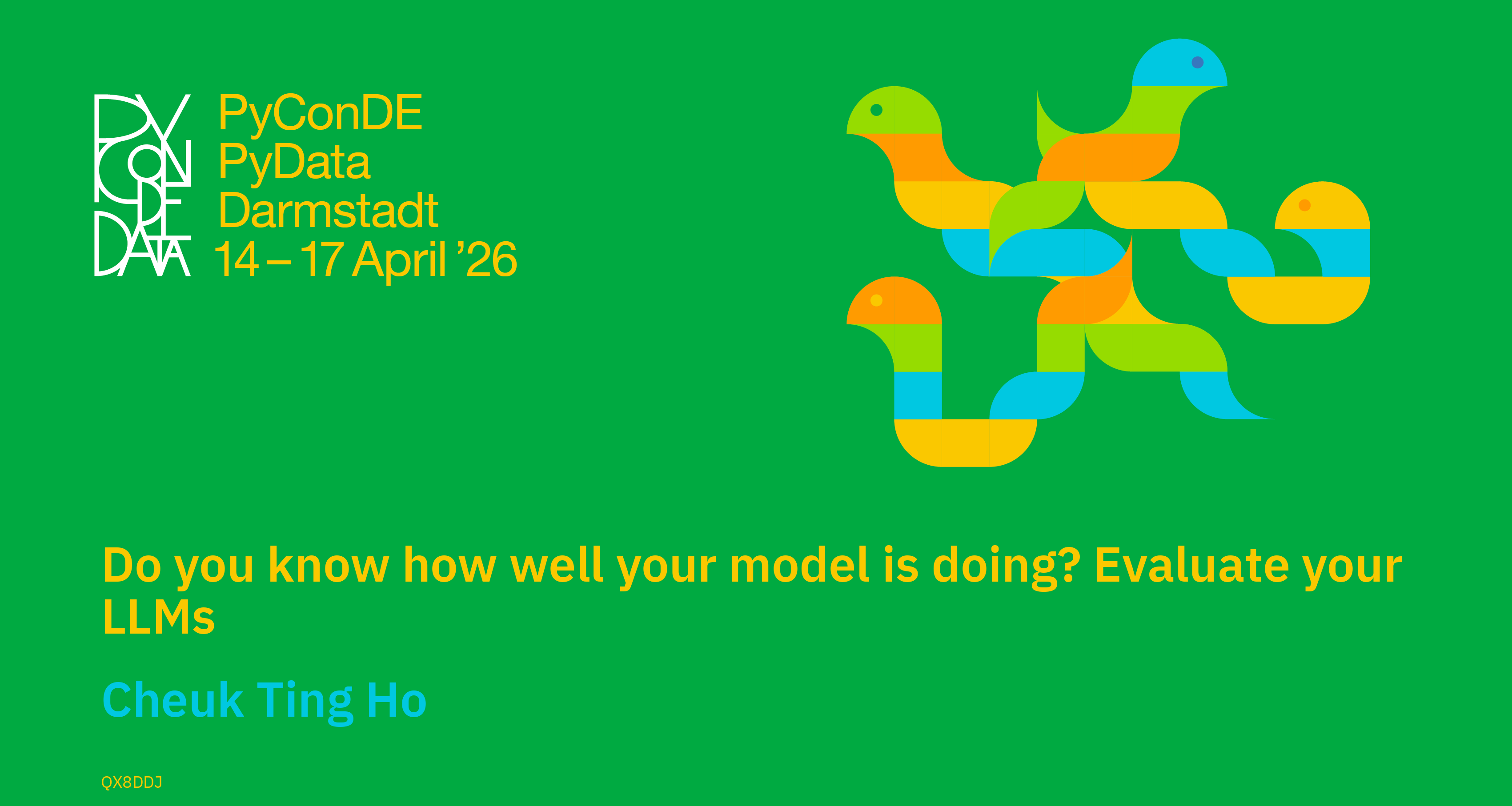 Social card for talk: Do you know how well your model is doing? Evaluate your LLMs