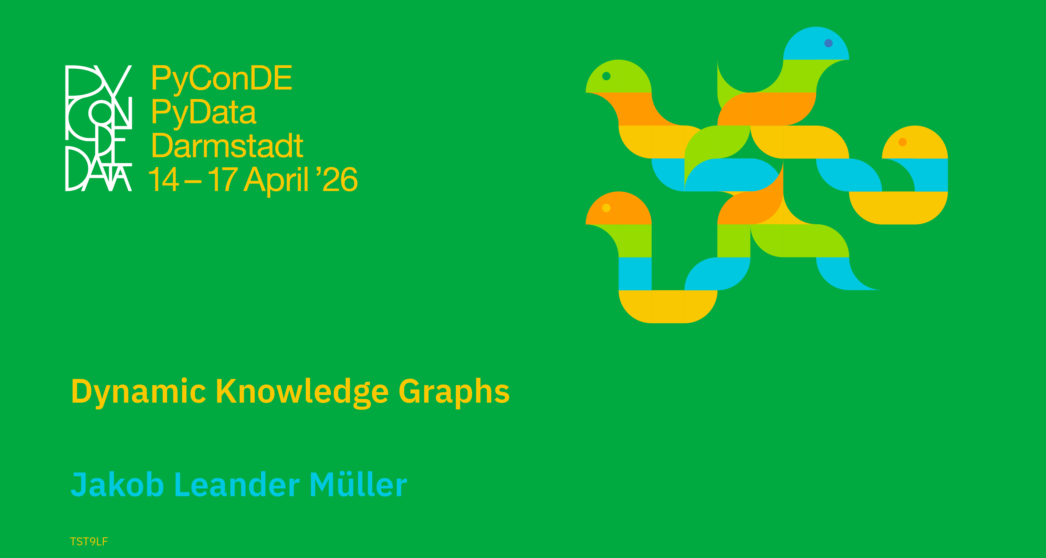 Social card for talk: Dynamic Knowledge Graphs